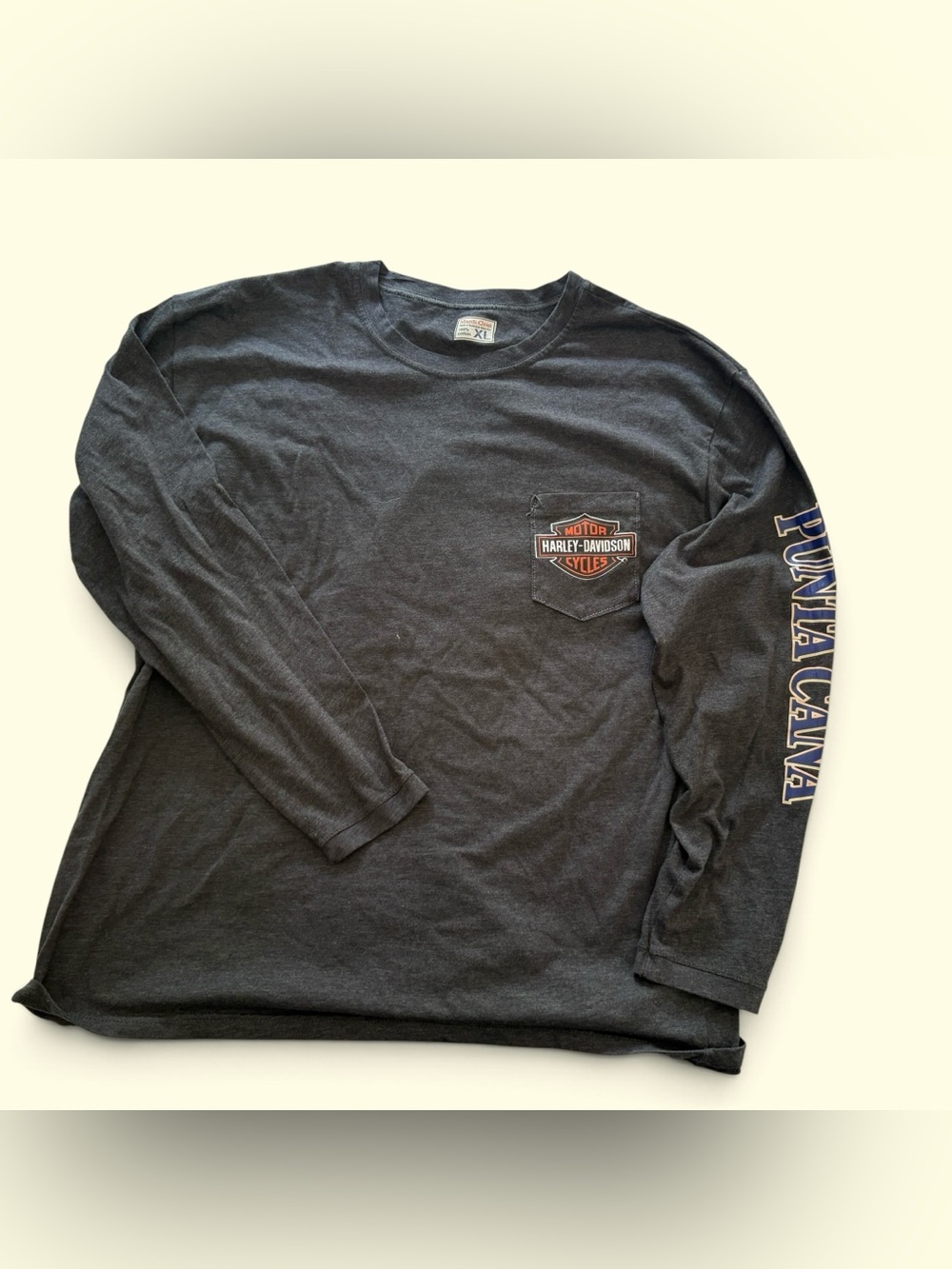 Harley-Davidson Motor Cycles long sleeve T-shirt from Punta Cana, DR